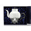 Декоративный серебряный чайник на ножках Симфония 906ЧН03006